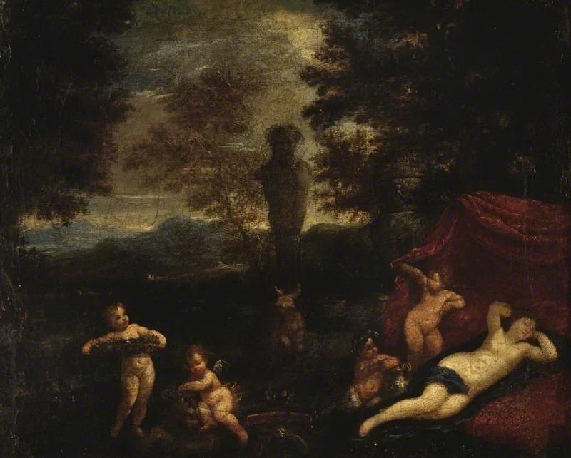 Paesaggio con Venere e Cupido - Fitzwilliam Museum